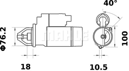 mahle original ms152