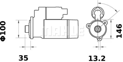 mahle original ms124