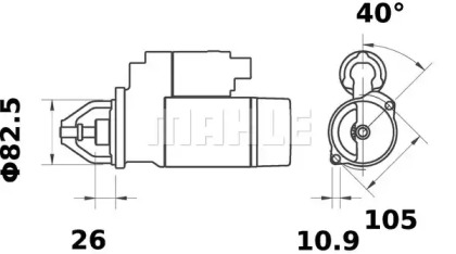 mahle original ms106