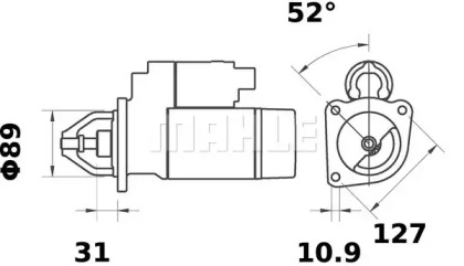 mahle original ms108