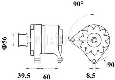 MAHLE ORIGINAL MS 30