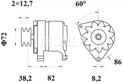 MAHLE ORIGINAL MG 629