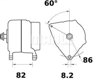 mahle original mg597