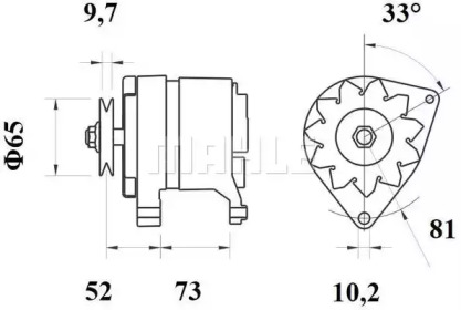 MAHLE ORIGINAL MG 573