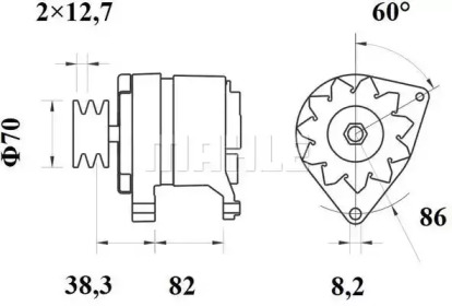 MAHLE ORIGINAL MG 577