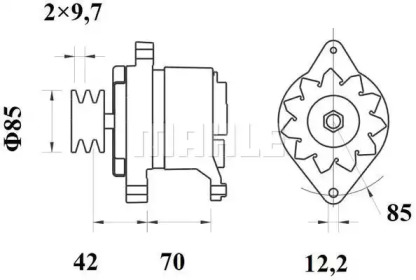 MAHLE ORIGINAL MG 562