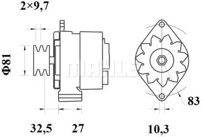 MAHLE ORIGINAL MG 568