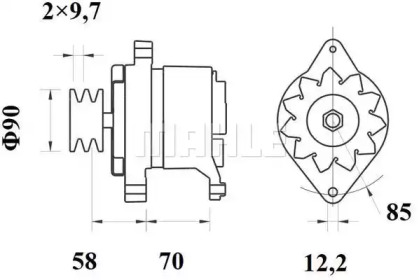 MAHLE ORIGINAL MG 559