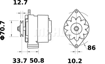 mahle original mg538