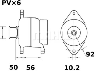 mahle original mg532