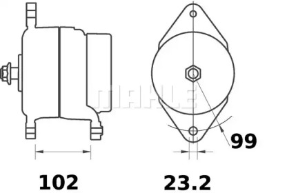 mahle original mg527
