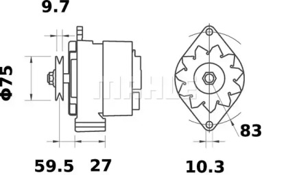 mahle original mg515