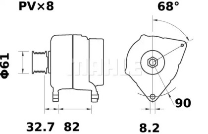 mahle original mg517