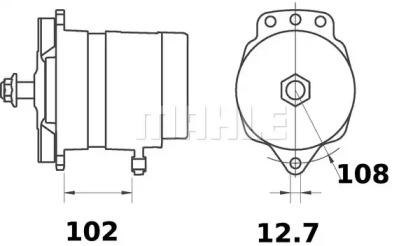 mahle original mg507