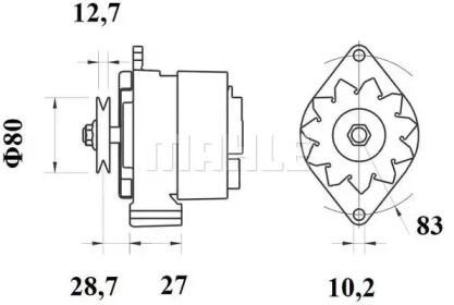 MAHLE ORIGINAL MG 500