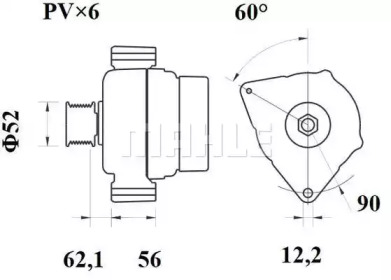 mahle original mg401