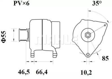 mahle original mg363