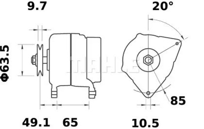 mahle original mg339