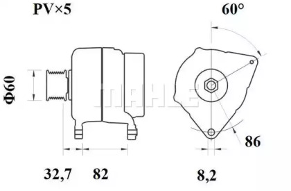 MAHLE ORIGINAL MG 271