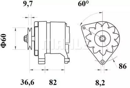 MAHLE ORIGINAL MG 261