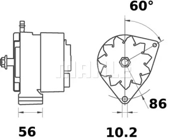 mahle original mg233