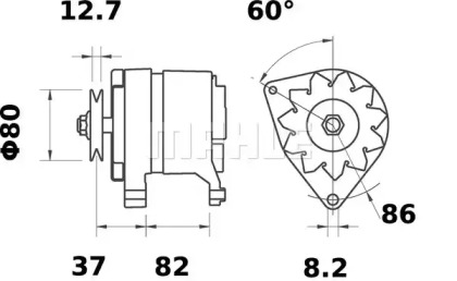 mahle original mg213