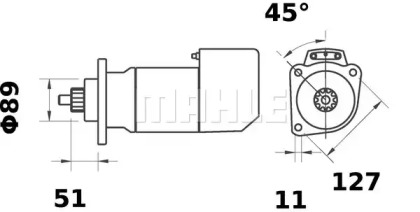 MAHLE ORIGINAL MS 583