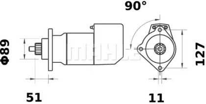 mahle original ms567