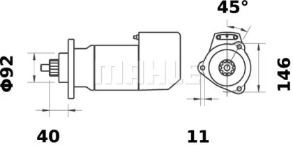 mahle original ms560
