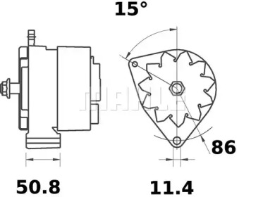 MAHLE ORIGINAL MG 96