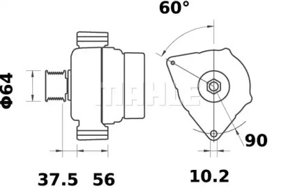 MAHLE ORIGINAL MG 159