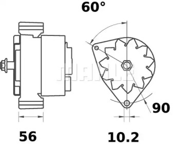 MAHLE ORIGINAL MG206