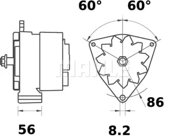 MAHLE ORIGINAL MG 242