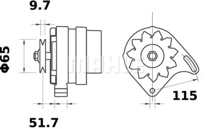 MAHLE ORIGINAL MG 243