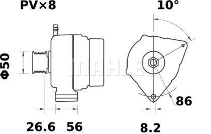 MAHLE ORIGINAL MG 379