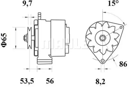 MAHLE ORIGINAL MG 414