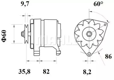 MAHLE ORIGINAL MG 467