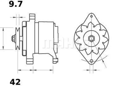MAHLE ORIGINAL MG 528