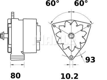 MAHLE ORIGINAL MG 530