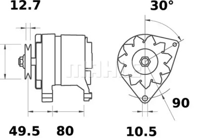 MAHLE ORIGINAL MG 533