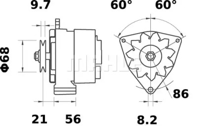 MAHLE ORIGINAL MS 35