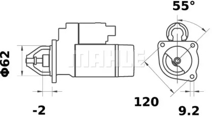 MAHLE ORIGINAL MS 78