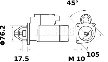 MAHLE ORIGINAL MS 94