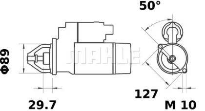 MAHLE ORIGINAL MS 111