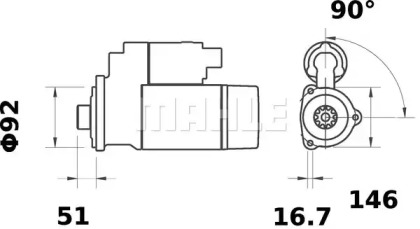 MAHLE ORIGINAL MS 112