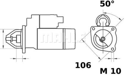 MAHLE ORIGINAL MS 117