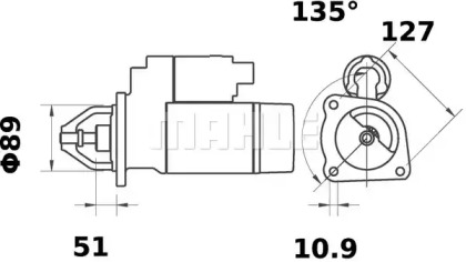 MAHLE ORIGINAL MS 207