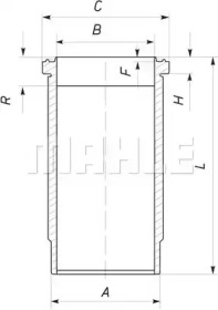 MAHLE ORIGINAL LX 3458