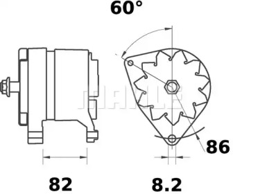 MAHLE ORIGINAL MG 89