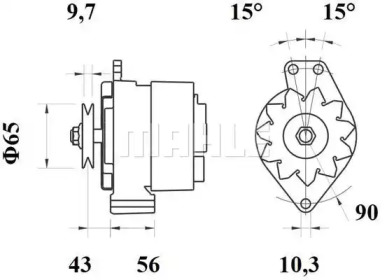 MAHLE ORIGINAL MG133